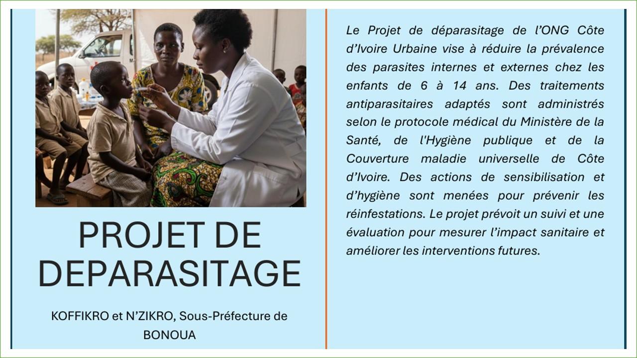 Projet de déparasitage